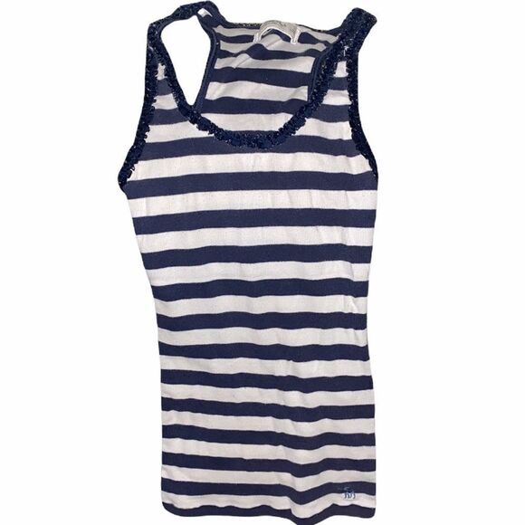 ✨A&F Striped Racerback Tank Top✨ - Picture 2 of 5